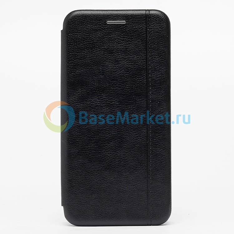 Чехол книжка BC002 BaseMarket для Samsung A015F Galaxy A01 (открытие в бок) (черный)