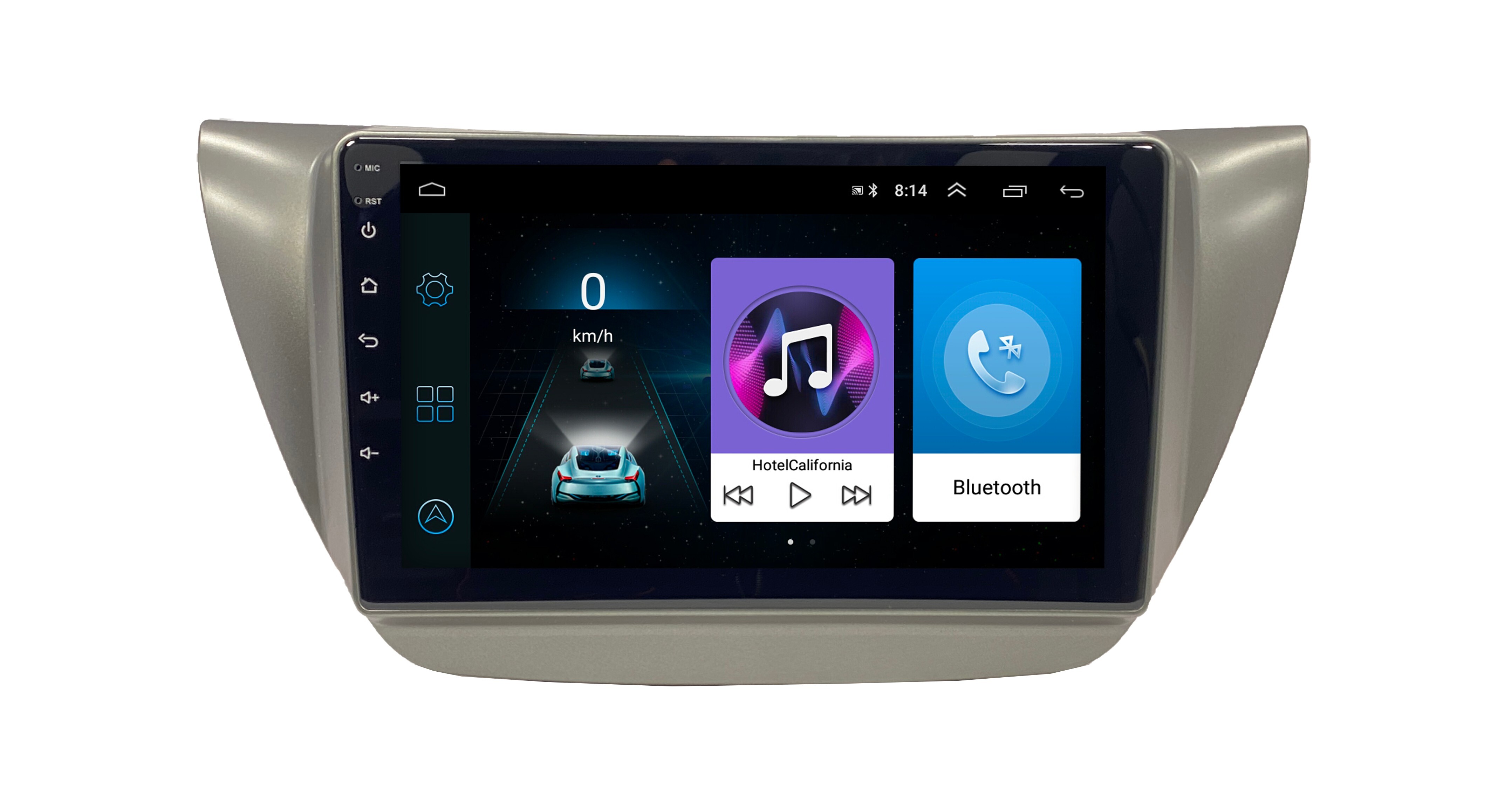 Автомагнитола ANDROID Mitsubishi Lancer 9 2000-2009, Android 12, 2/16GB / Головное устройс