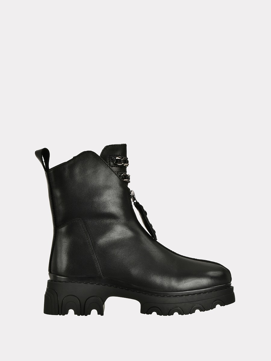 

Ботинки женские Versiya shop 3032M-H62 черные 39 RU, 3032M-H62