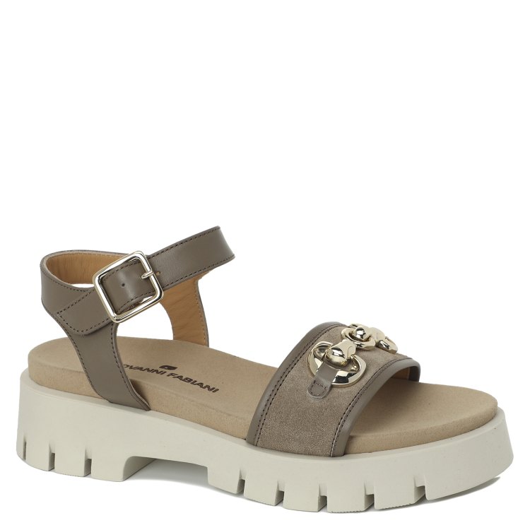 

Босоножки женские Giovanni Fabiani S23702 коричневые 38 EU, Коричневый, S23702