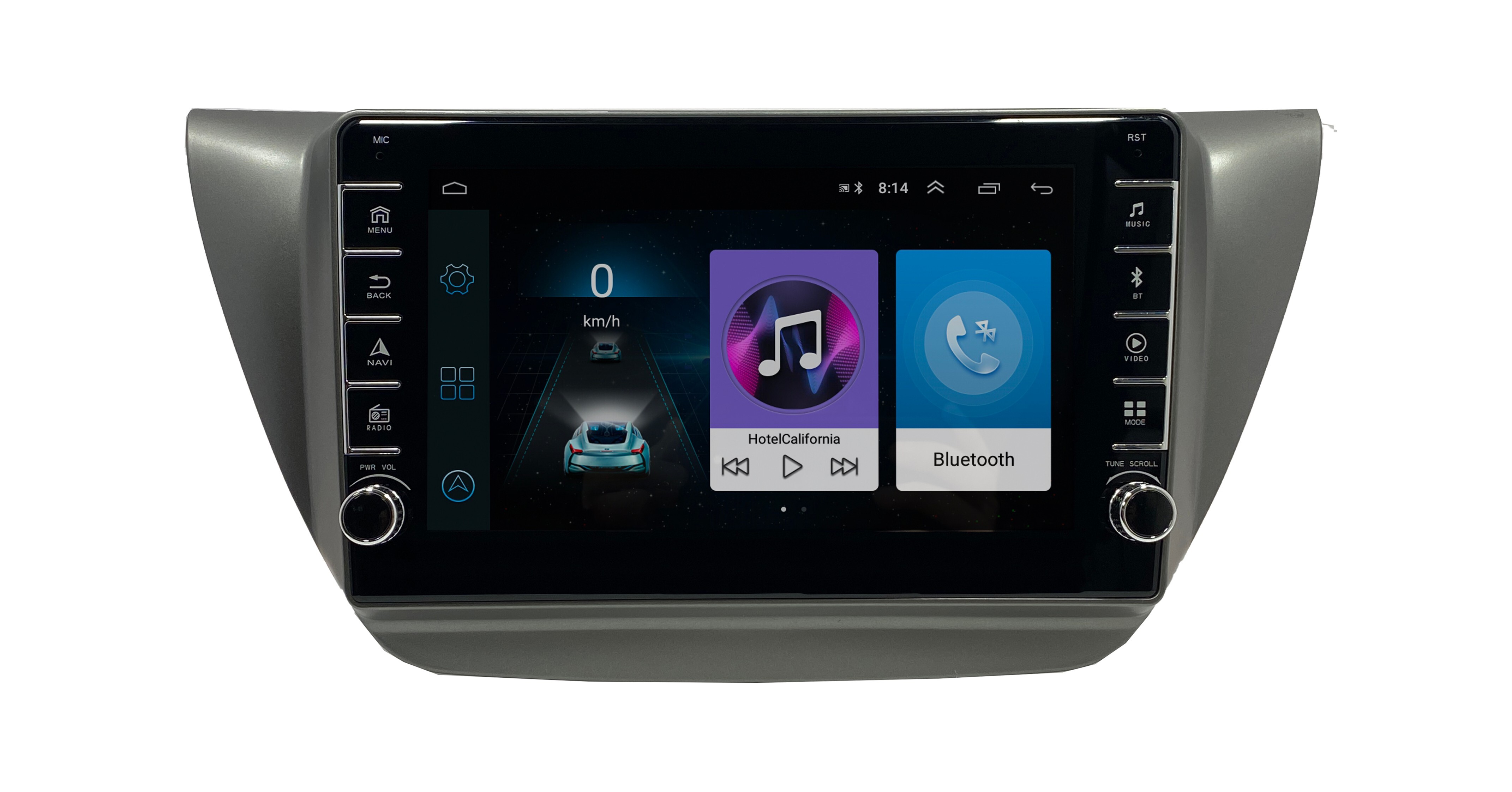 Автомагнитола ANDROID Mitsubishi Lancer 9 2000-2009 Android 12 216GB с крутилками Му 2044600₽