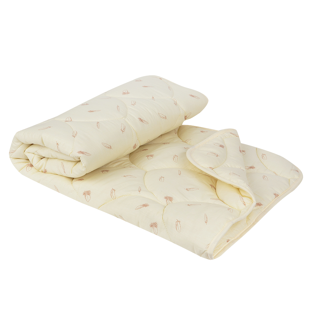 

Одеяло Leader Kids Лебяжий пух 140 x 110 см, бежевый