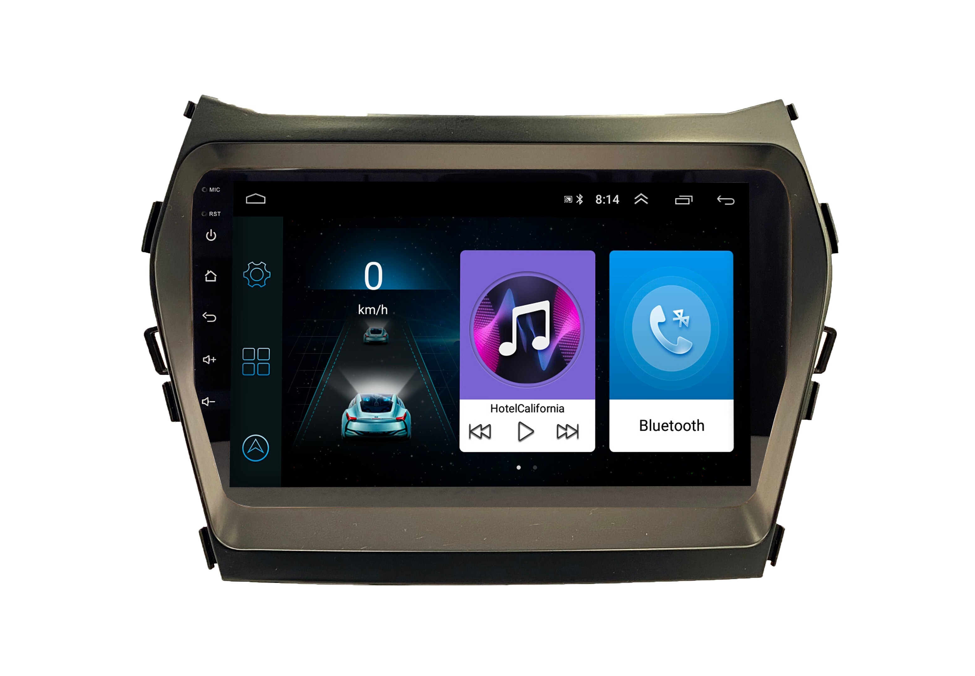 Автомагнитола ANDROID Hyundai Santa Fe 2012-2018, Android 12, 216GB