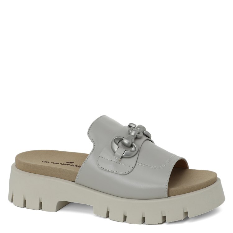 

Шлепанцы женские Giovanni Fabiani S23707 серые 40 EU, S23707