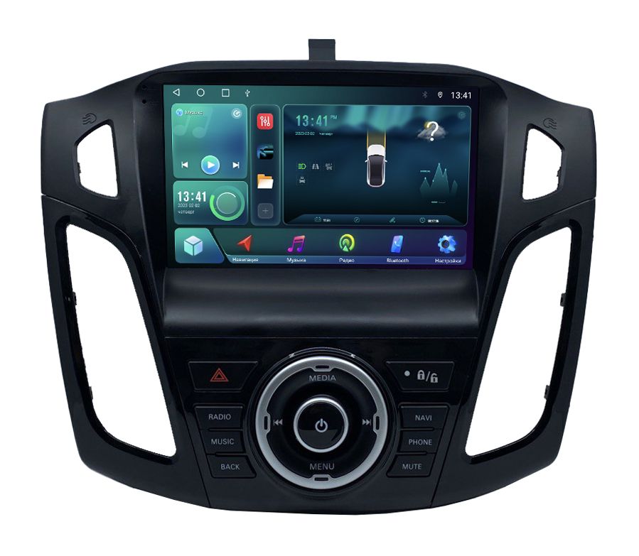 Штатная магнитола ANDROID Ford Focus 3 Android 12 464 GB Мультируль ШГУ Головное у 3319000₽