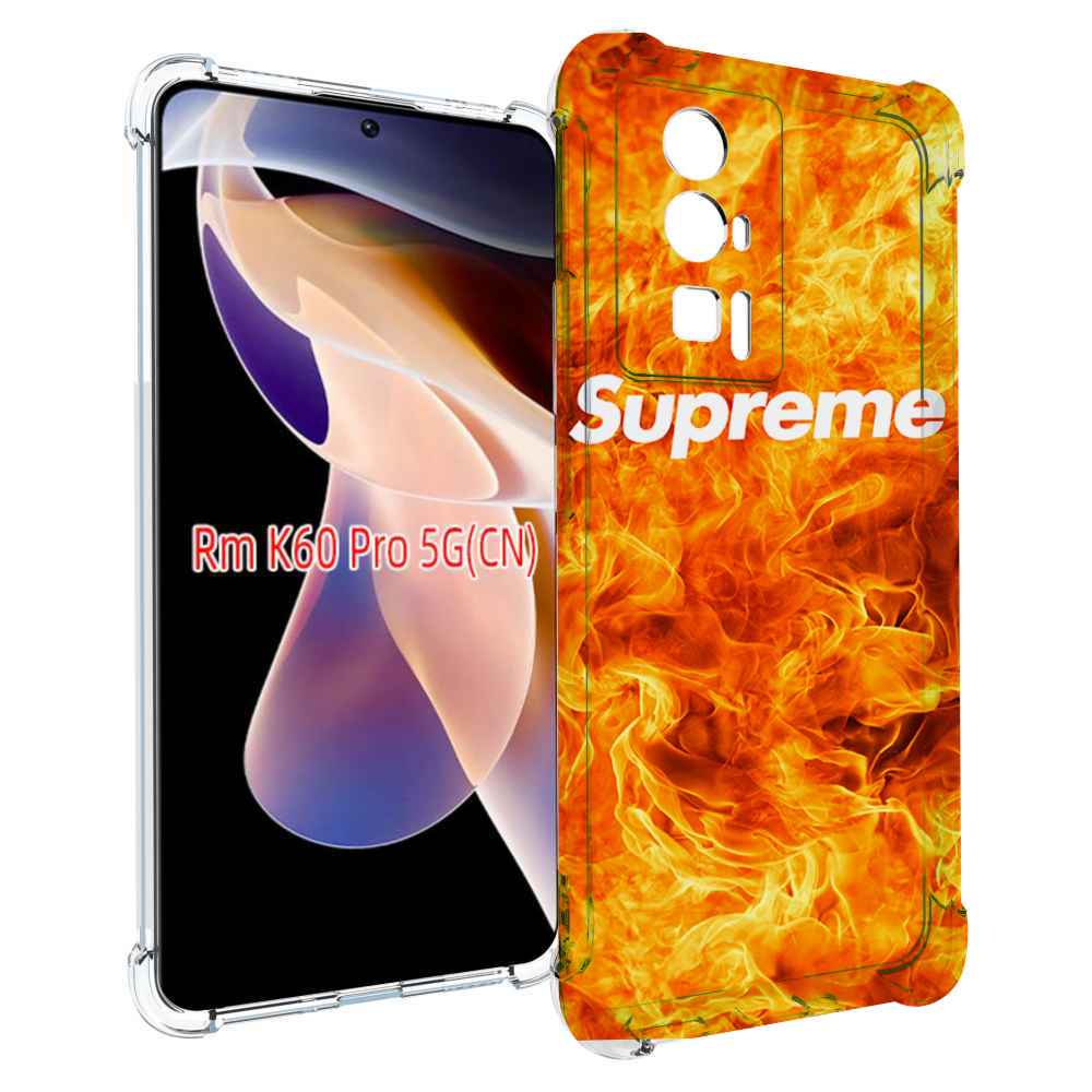 

Чехол MyPads пламя-пламенное суприм для Xiaomi Redmi K60 Pro, Прозрачный, Tocco