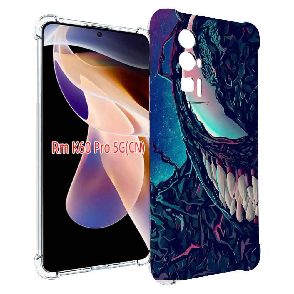 

Чехол MyPads полу веном для Xiaomi Redmi K60 Pro, Прозрачный, Tocco
