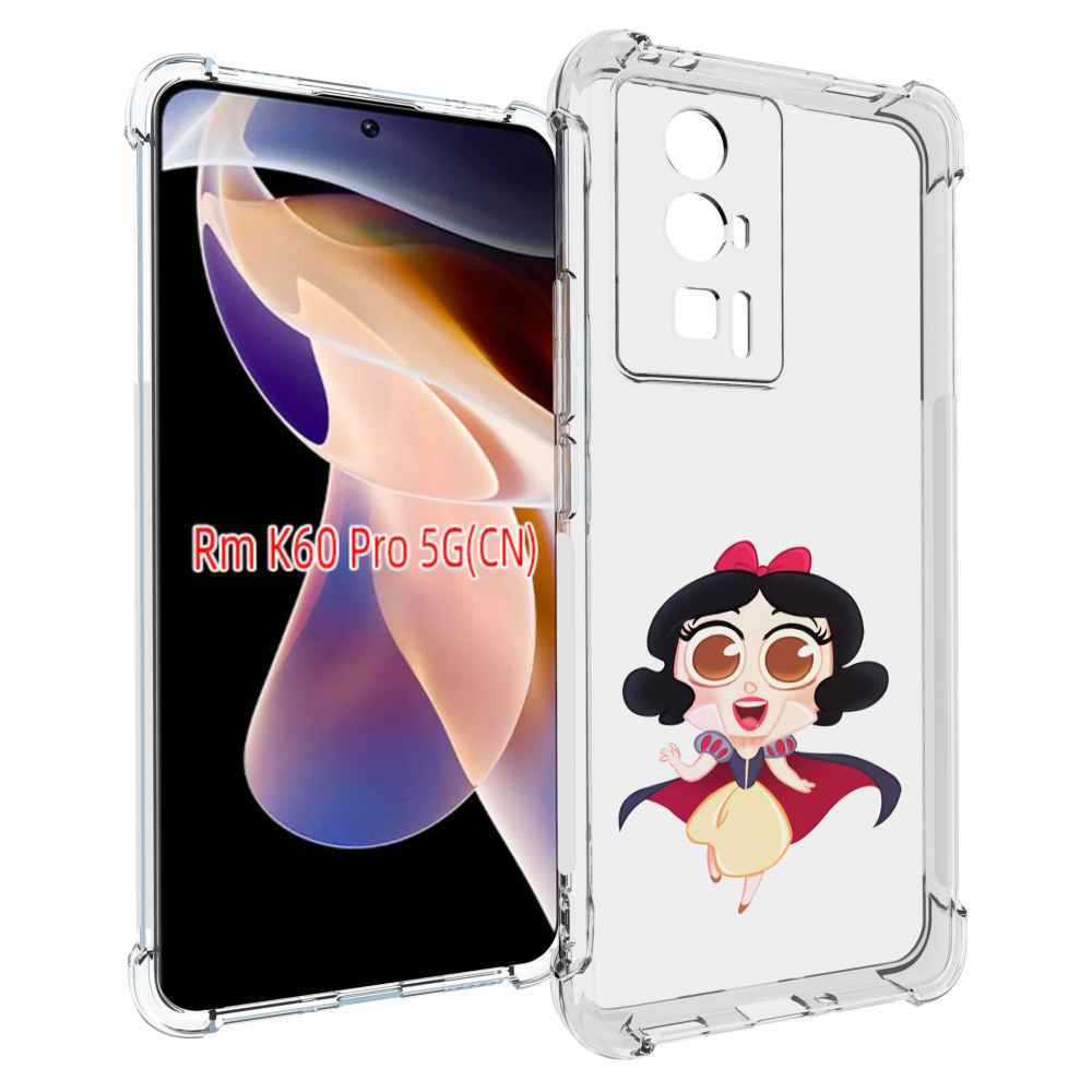 

Чехол MyPads принцеска-нарисованная женский для Xiaomi Redmi K60 Pro, Прозрачный, Tocco