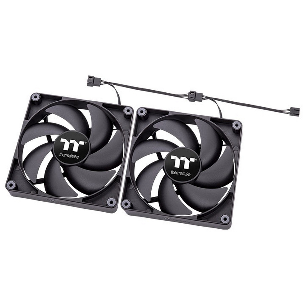 

Корпусной вентилятор Thermaltake CT120 PC Cooling Fan 2 Pack (CL-F147-PL12BL-A)