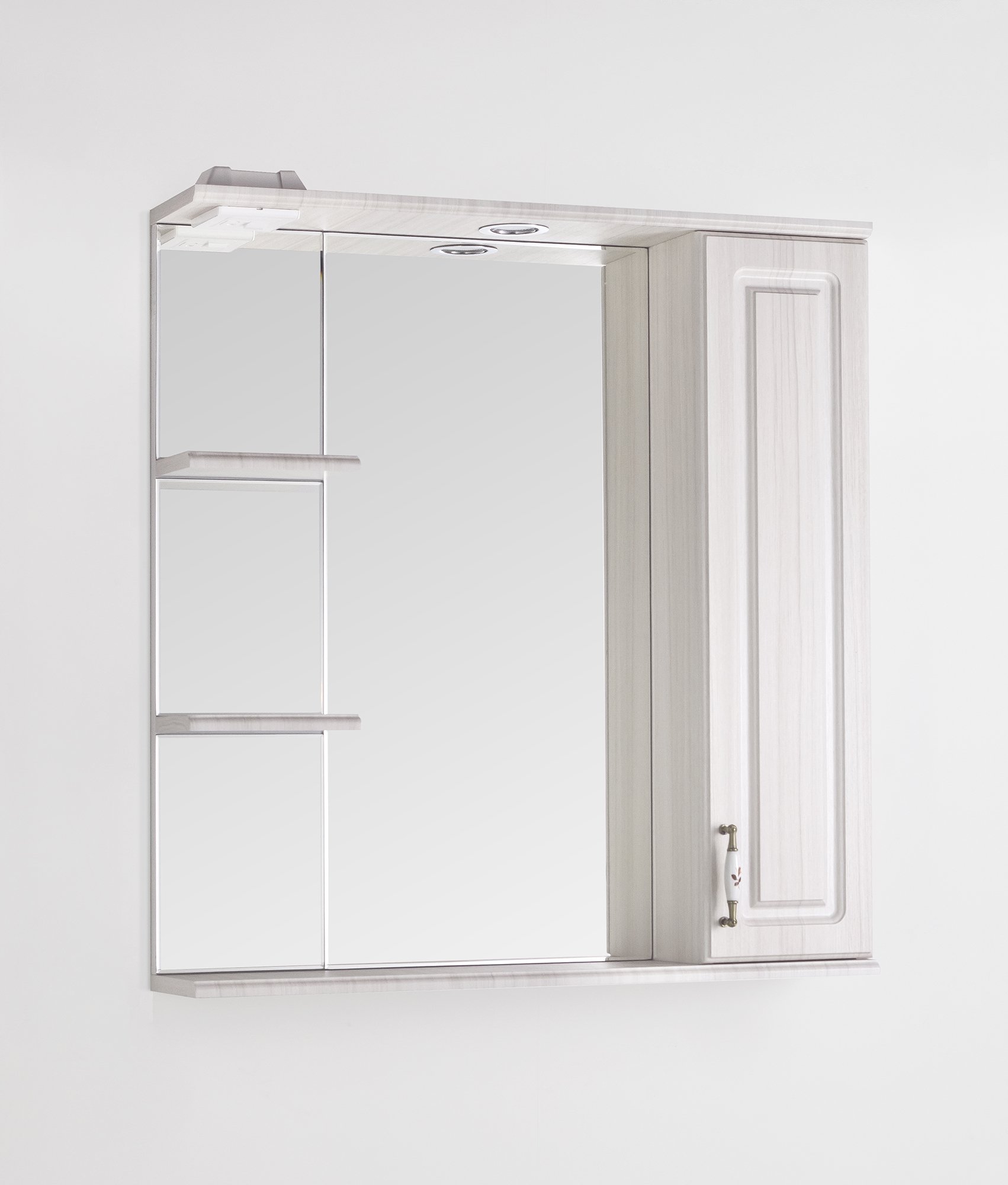 

Зеркало-шкаф Style Line Олеандр-2 80x83 LED