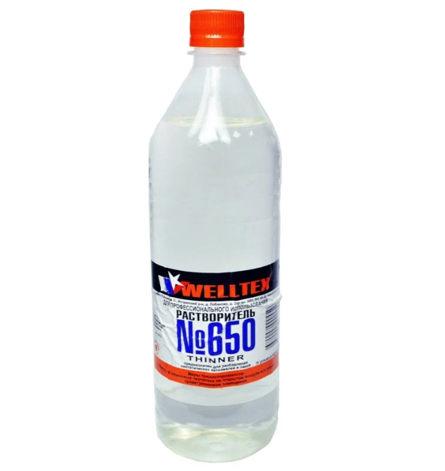 

Растворитель - 650 (1Л) Химиндустрия WELLTEX арт. 4607189650093