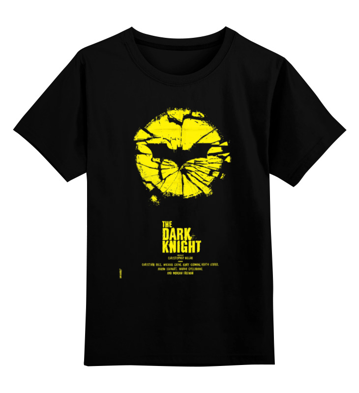 

Футболка детская Printio The dark knight цв. черный р. 104, The dark knight
