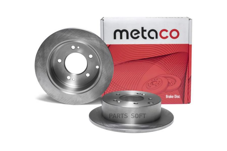 

METACO 3060-044 Диск тормозной задний Kia Cerato (2009-2013), Kia Soul (2009-2014) 1шт