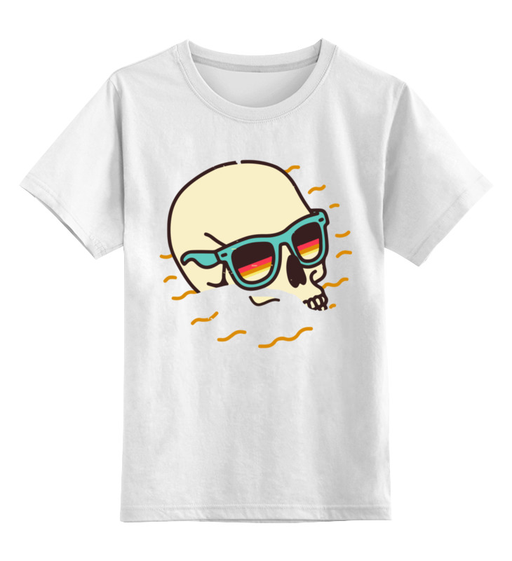 

Футболка детская Printio Beach lover цв. белый р. 140, Beach lover