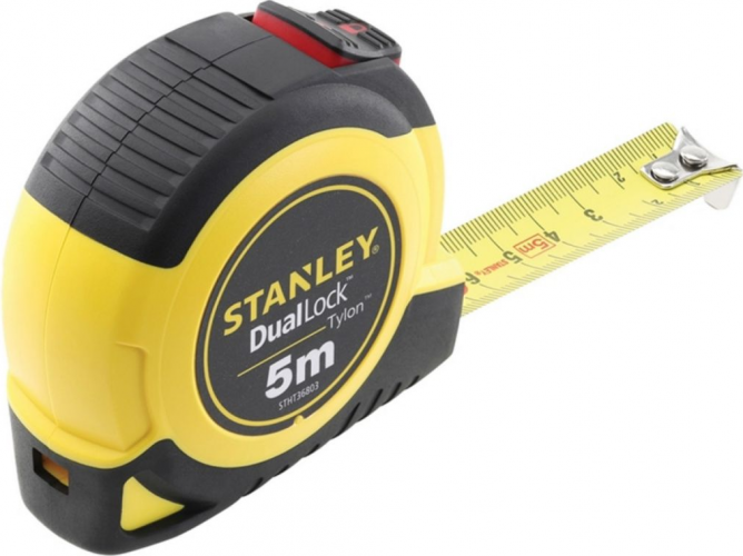 

Рулетка измерительная STANLEY TYLON Dual Lock 5м х 19мм STHT36803-0, STHT36803-0