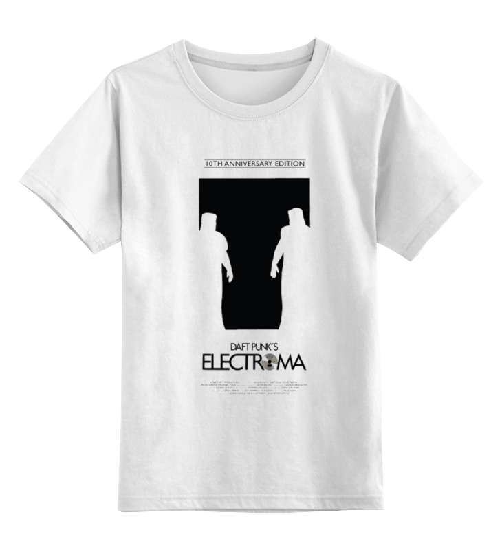 

Футболка детская Printio Daft punk -electroma цв. белый р. 104, Daft punk -electroma