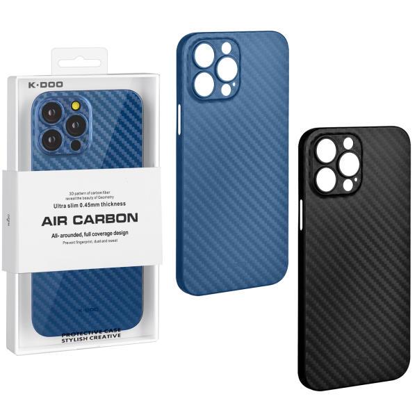 фото Чехол iphone 13 pro max air carbon k-doo цвет синий