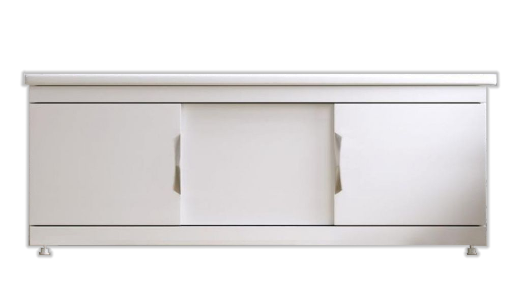 Фронтальная панель для ванны раздвижная Aquanet Vita 170 белый панель фронтальная 165 vayer milana gl000022942