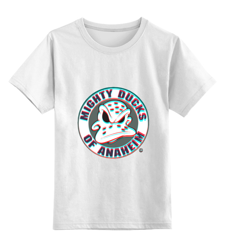 

Футболка детская Printio Anaheim ducks цв. белый р. 104, Anaheim ducks