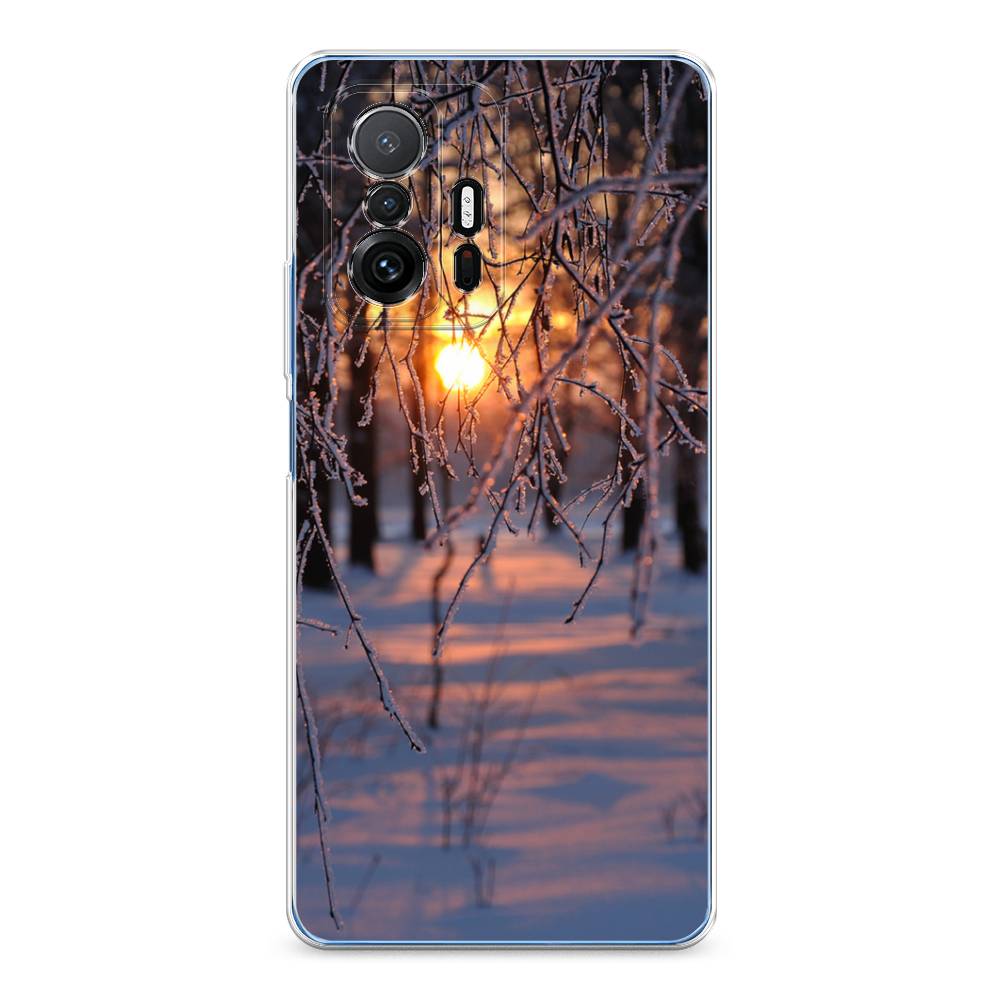 

Чехол на Xiaomi Mi 11T/11T Pro "Зима 7", Оранжевый;розовый;черный, 311250-2