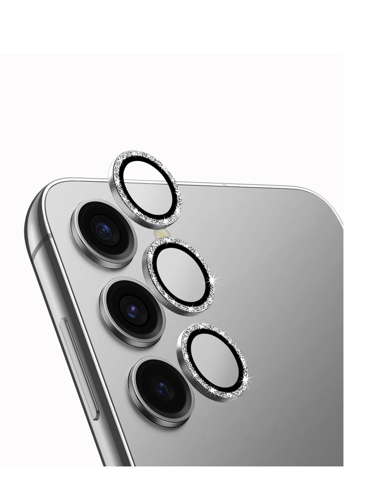 Защитное стекло Uniq для Samsung Galaxy S24 Optix Camera Lens protector Aluminium White