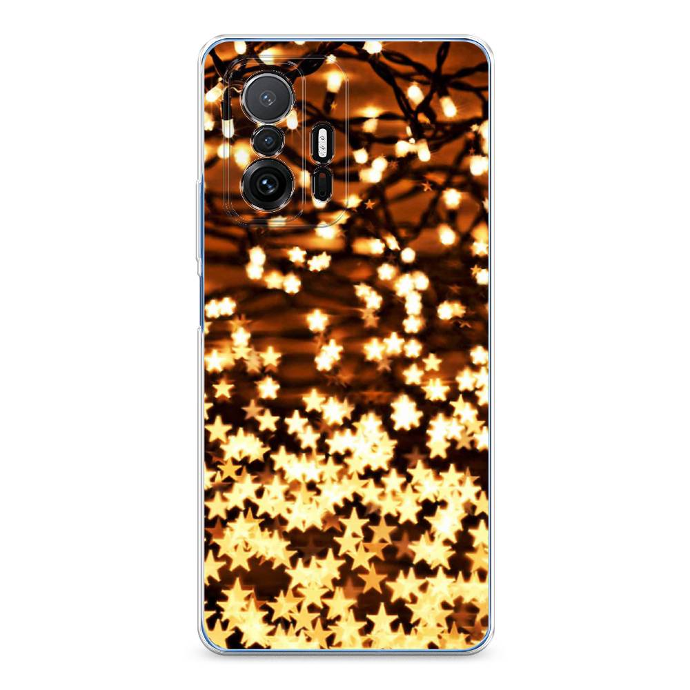 

Чехол на Xiaomi Mi 11T/11T Pro "Новогодняя гирлянда", Золотистый, 311250-5