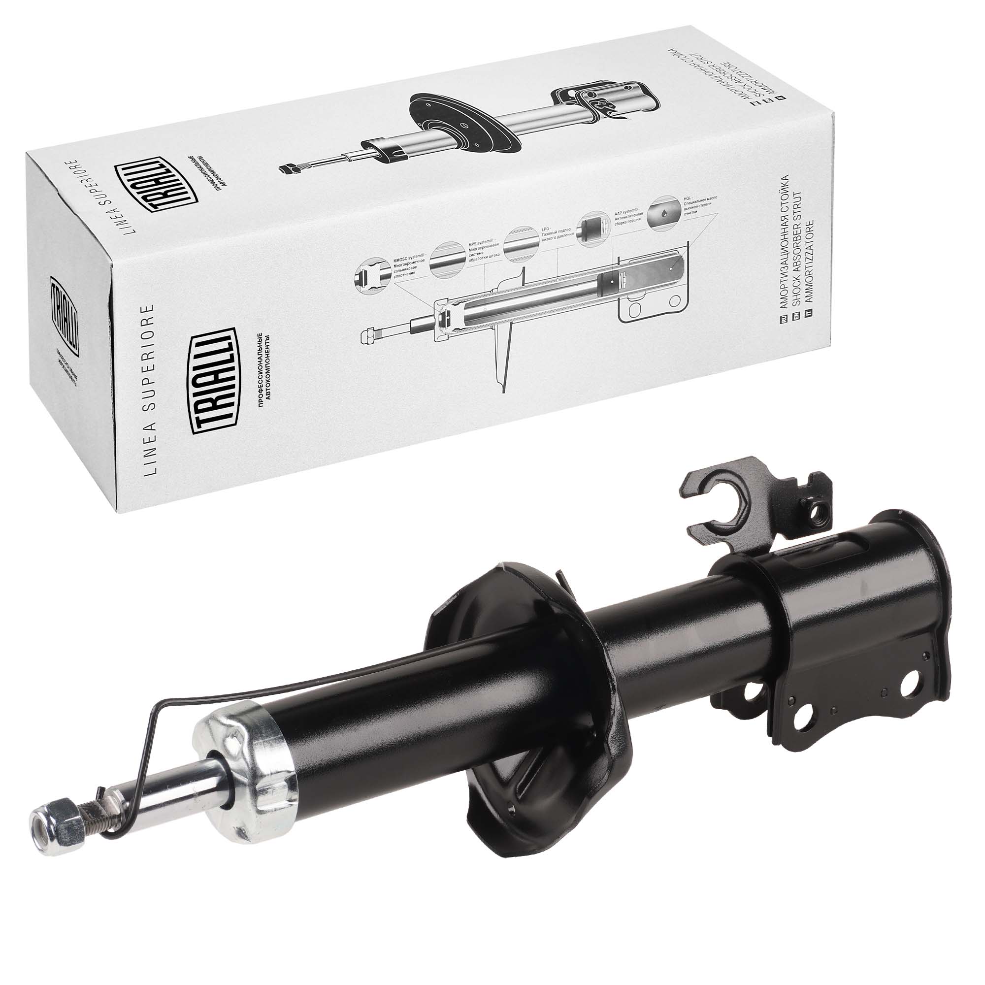 

Амортизатор (стойка) передний левый для автомобиля Mazda Demio (96-) TRIALLI AG25164, AG 25164