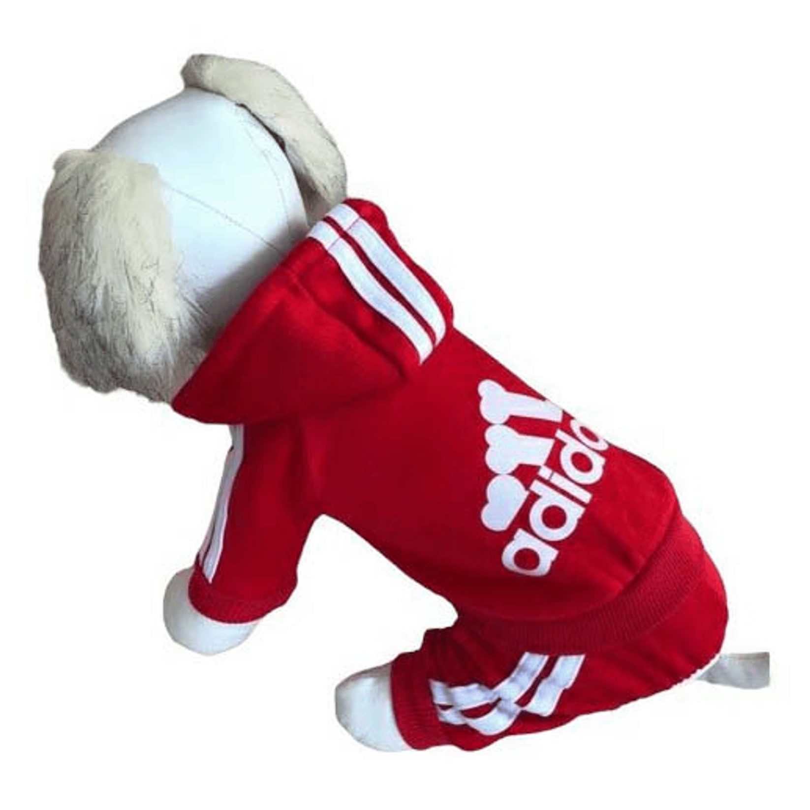 

Комбинезон для собак Pet Fashion Adidog, красный, XL