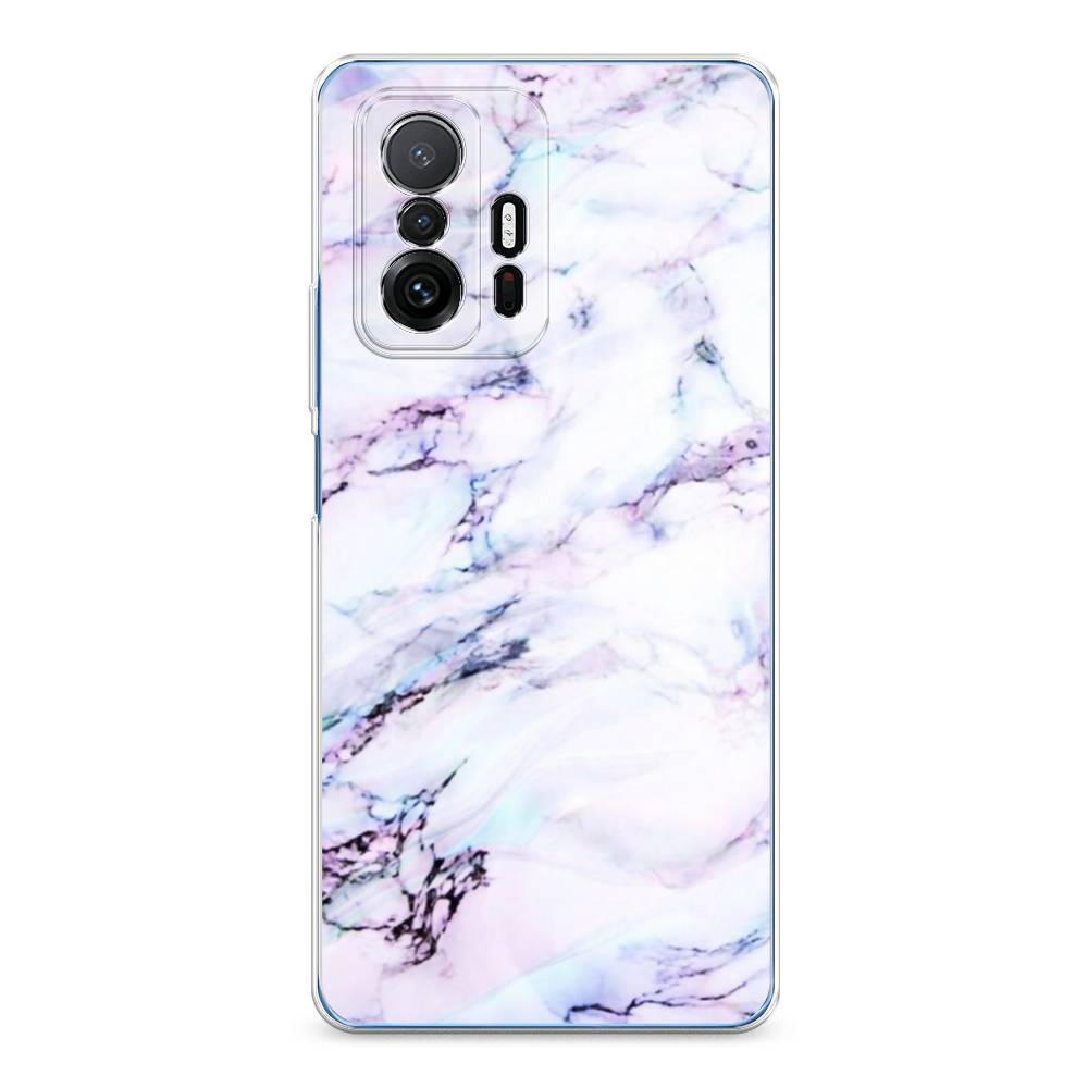 

Чехол на Xiaomi Mi 11T/11T Pro "Радужный мрамор", Серый;фиолетовый, 311250-3