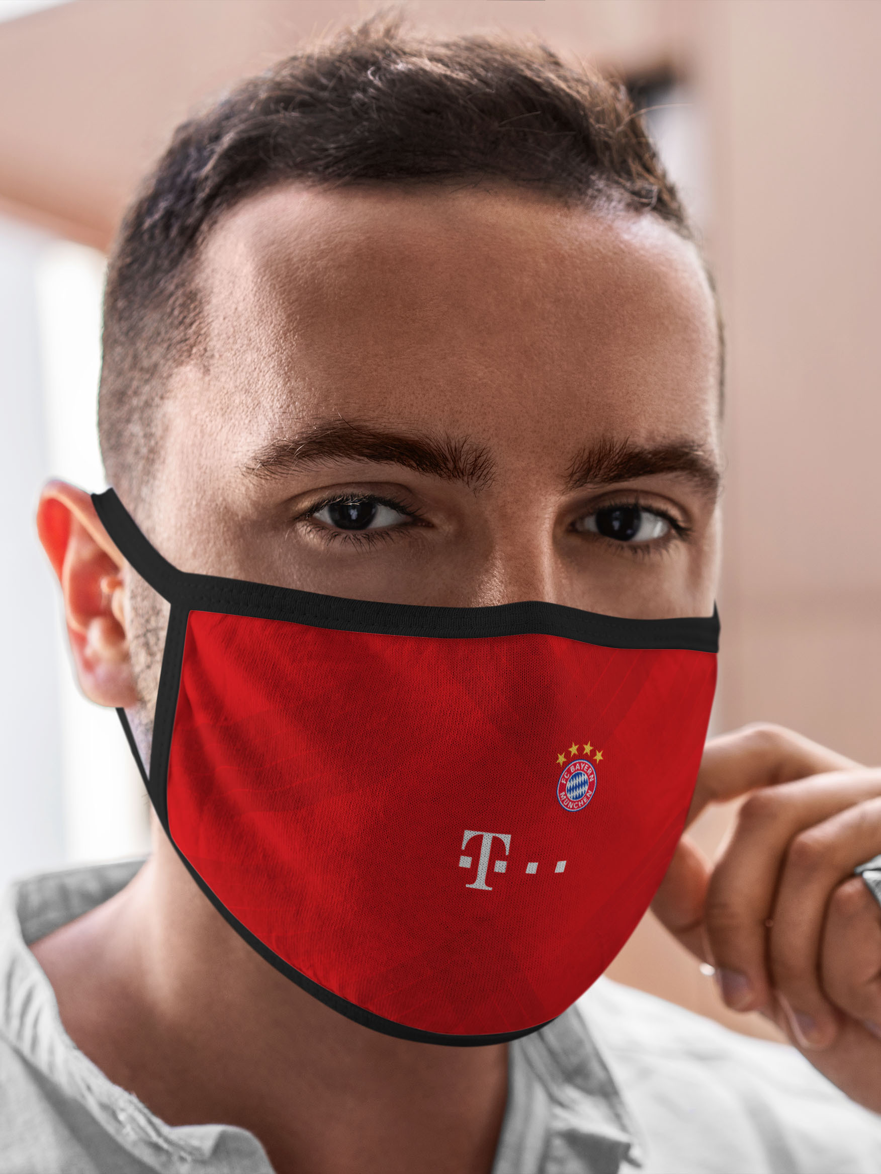 

Многоразовая маска унисекс Burnettie Bayern Munchen Munchen., Разноцветный, Bayern Munchen Munchen.