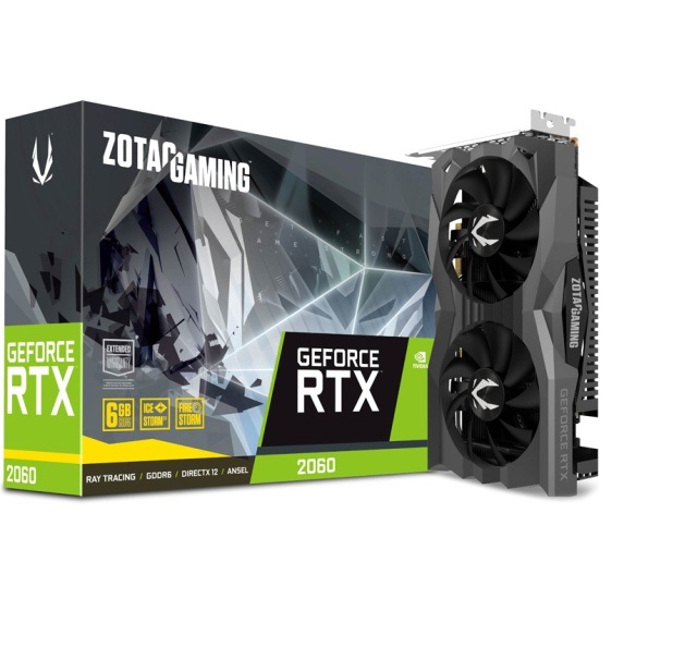 фото Видеокарта zotac nvidia geforce rtx 2060 (zt-t20600h-10m)