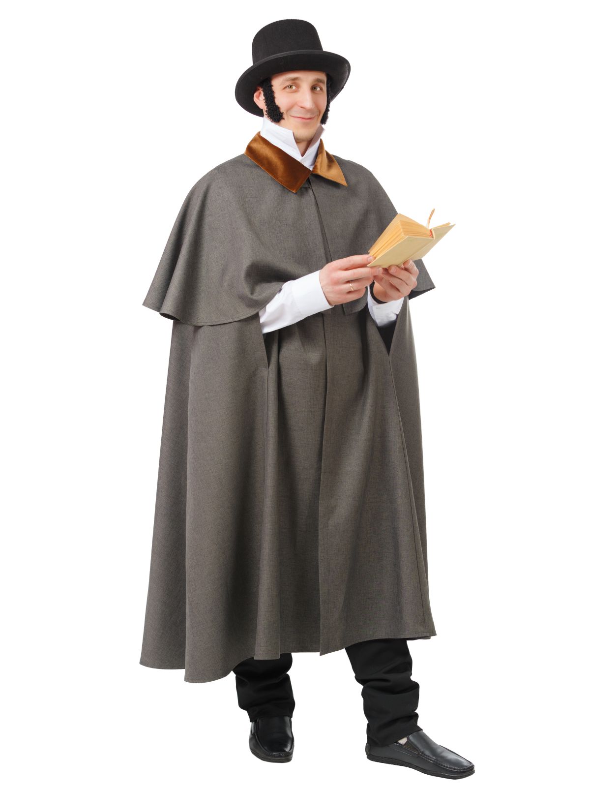 

Костюм карнавальный мужской Пушкин Элит Классик EC-201202 серый 48-56 RU, EC-201202