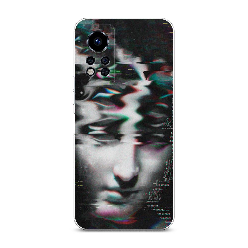 

Чехол Awog на Infinix Note 12i 2022 / Инфиникс Нот 12i 2022 "Glitch Art", Серый