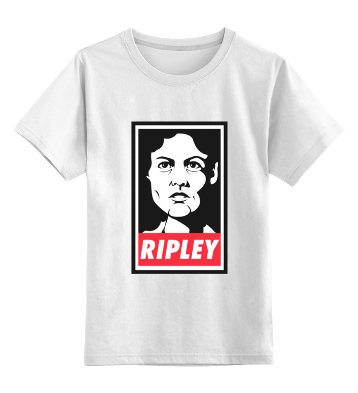 

Футболка детская Printio Ripley (alien) цв. белый р. 128, Ripley (alien)
