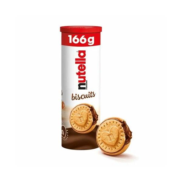 Печенье Nutella Biscuits Tube бисквитное 166 г