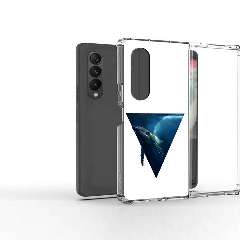 

Чехол MyPads Tocco для Samsung Galaxy Z Fold2 3D кит, Прозрачный, Tocco