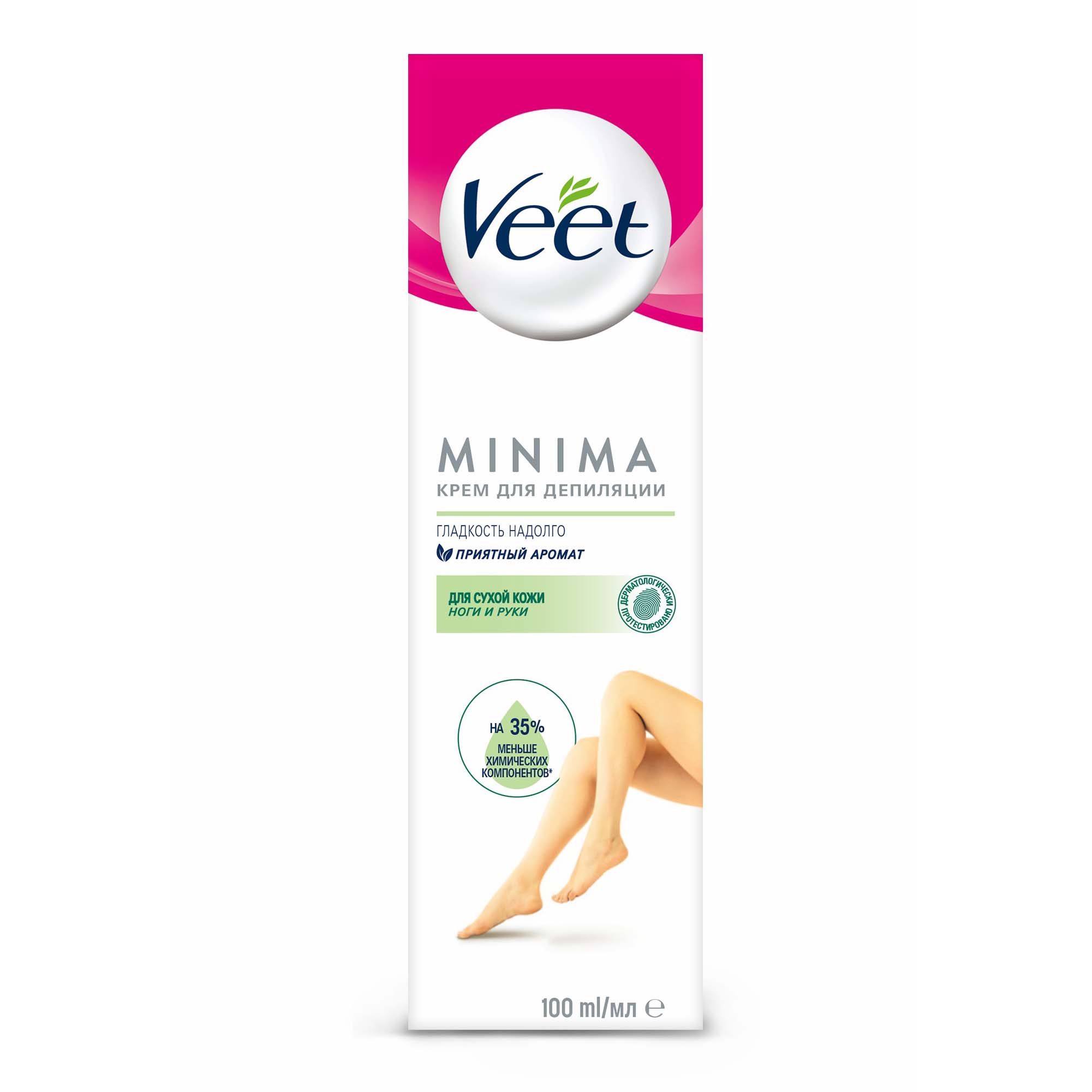 Крем для депиляции Veet Minima для сухой кожи 100 мл