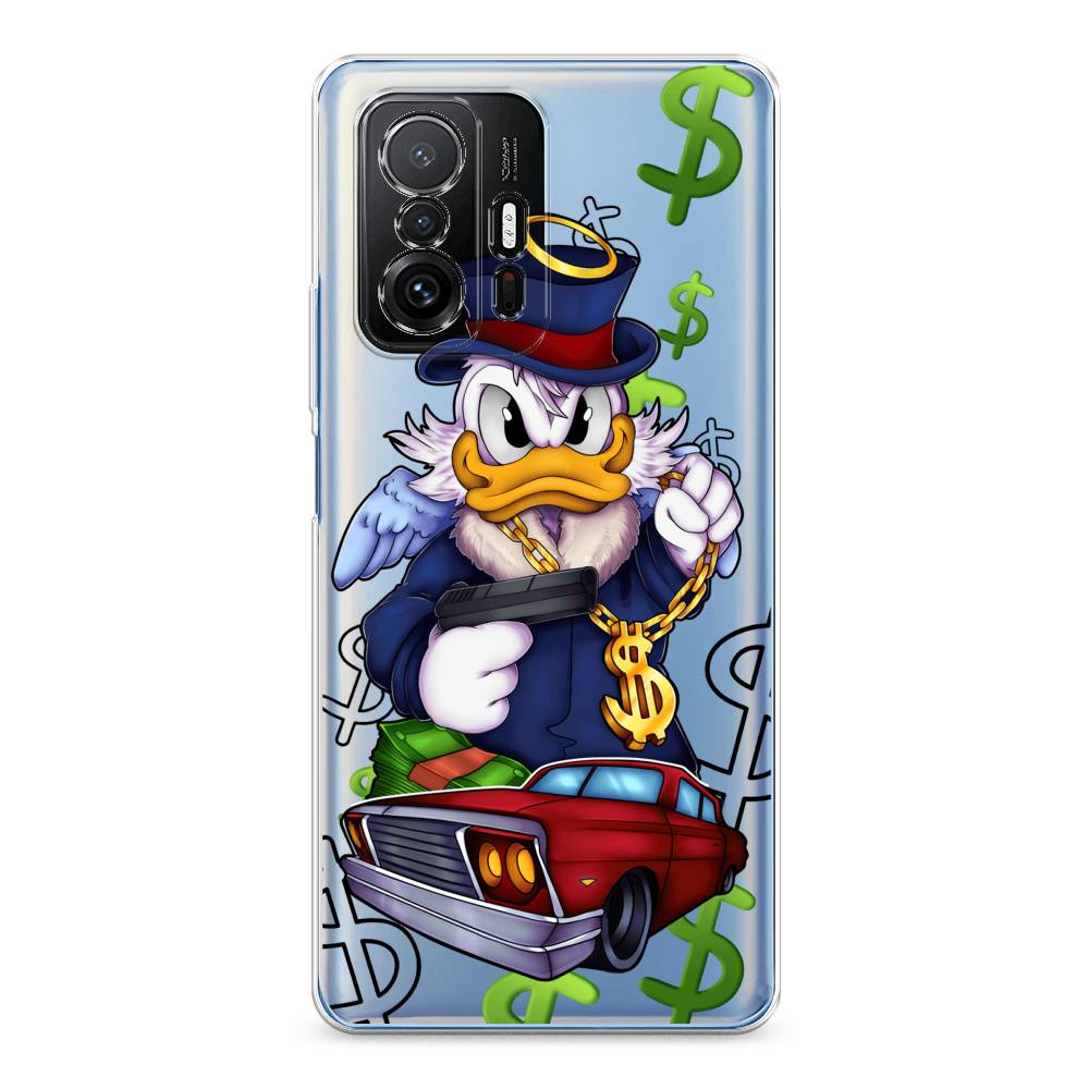 

Чехол на Xiaomi Mi 11T/11T Pro "Scrooge McDuck with a Gold Chain", Красный;синий;белый, 311250-6