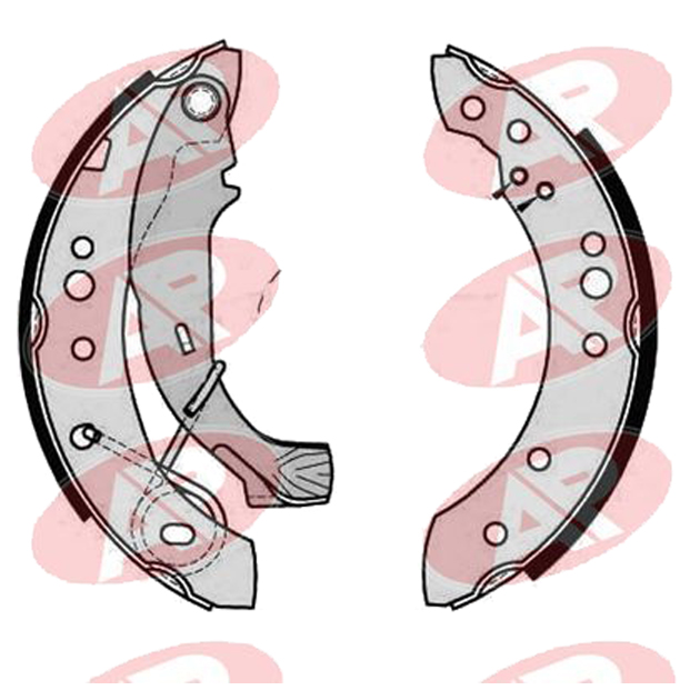 

Тормозные колодки AP барабанные 8150