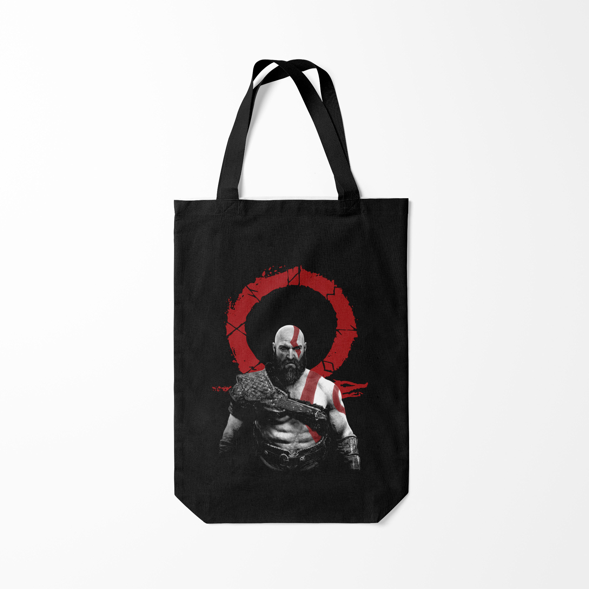 

Сумка шoппер унисекс Burnettie God of War 4, черный, God of War 4