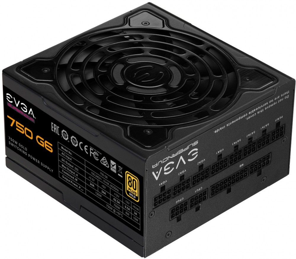 фото Блок питания evga 220-g6-0750-x2 750w (220-g6-0750-x2)