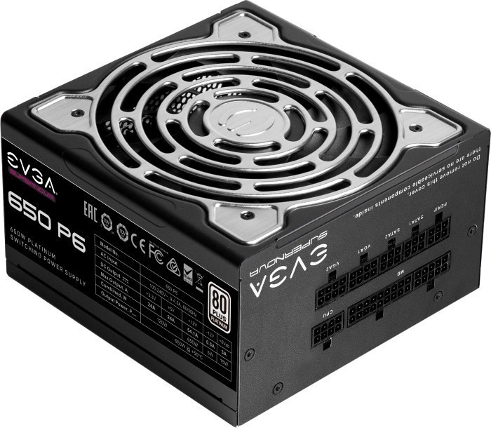 фото Блок питания evga 220-p6-0650-x2 650w (220-p6-0650-x2)