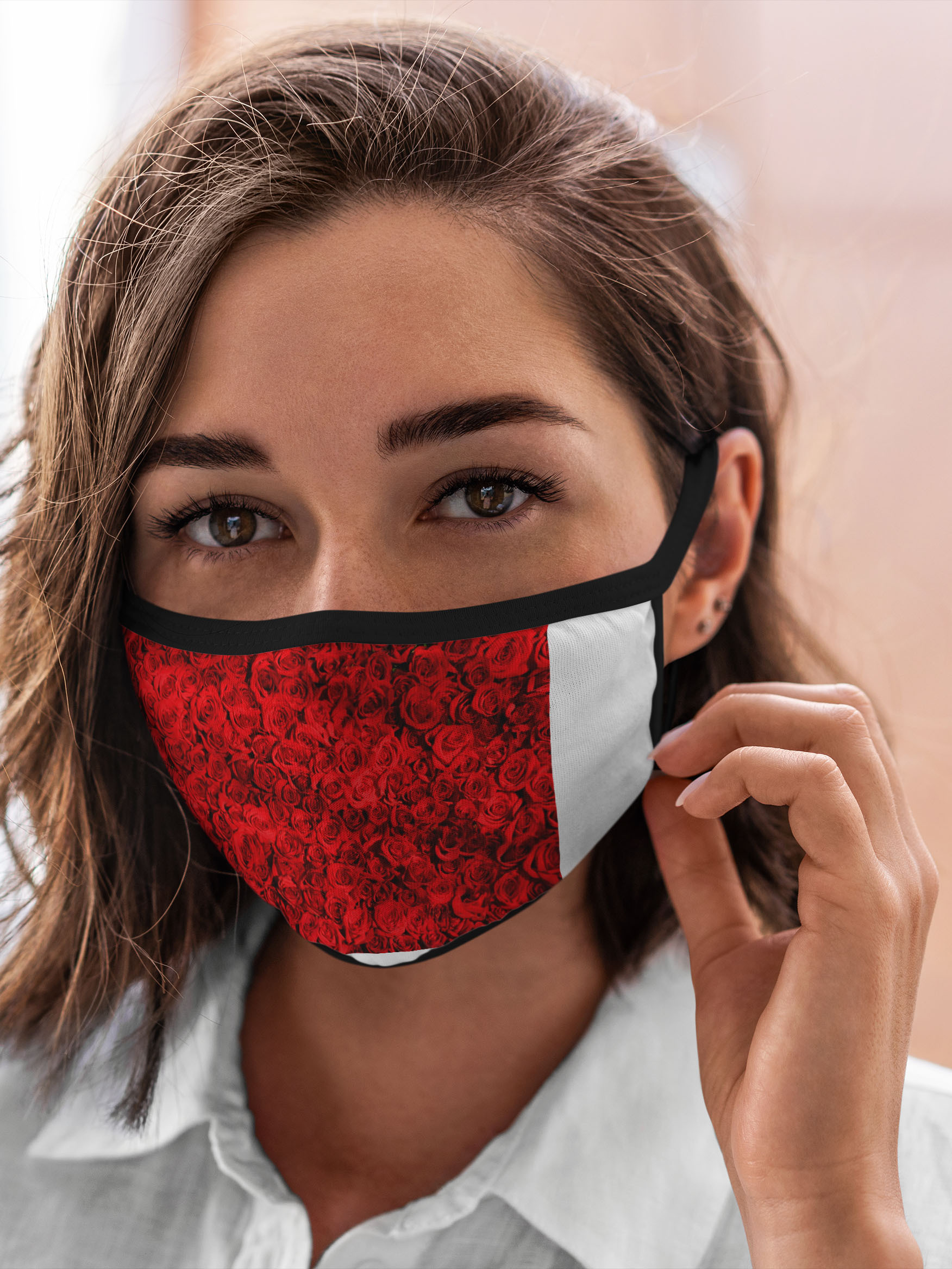 

Многоразовая маска унисекс Burnettie Цветы Roses, Разноцветный, Цветы Roses