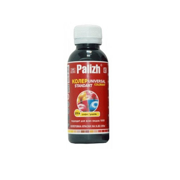 Паста универсальная колеровочная Palizh графит 100 мл паста универсальная колеровочная palizh салатный 100 мл