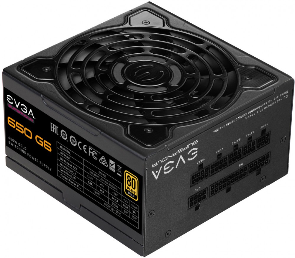 фото Блок питания evga 220-g6-0650-x2 650w (220-g6-0650-x2)