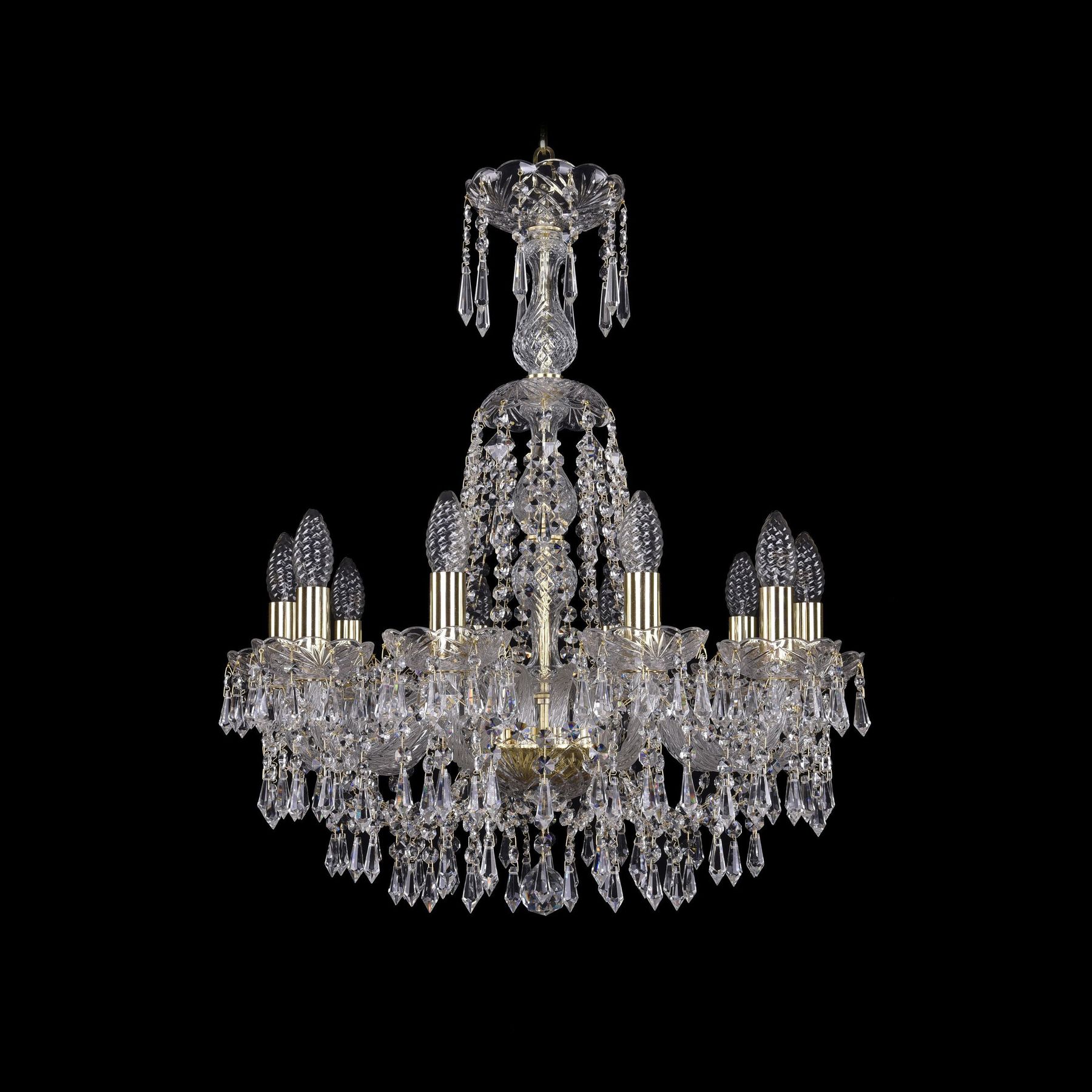 фото Хрустальная люстра 1403/10/195/xl-65 g bohemia ivele crystal