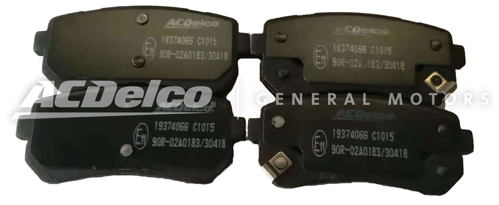 

ACDELCO 19374066 Колодки тормозные задние () 1шт