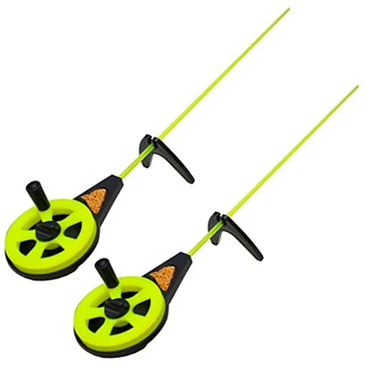 

Удочка зимняя Балалайка УС-3 хлыст поликарб желтая, 2 шт., Желтый