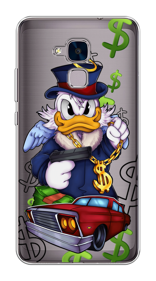 

Чехол на Honor 5C "Scrooge McDuck with a Gold Chain", Красный;синий;белый, 60450-6