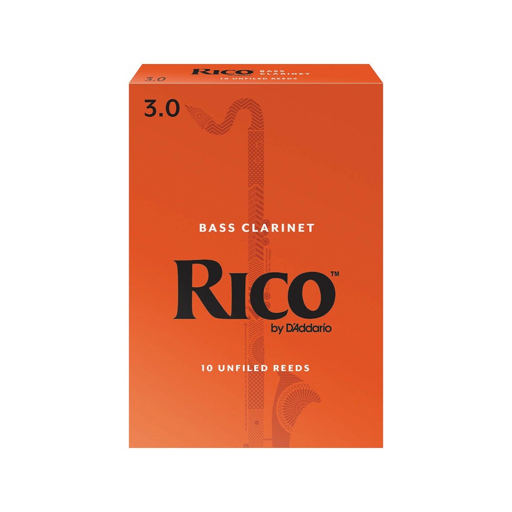 фото Трости для кларнета бас daddario rea1030 rico d'addario